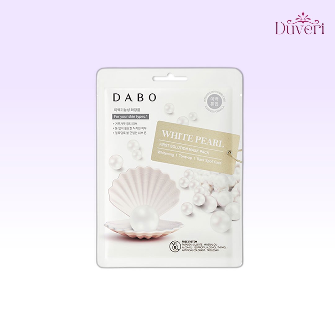 Dabo First Solution Mask Pack (Sheet Mask) – WHITE PEARL