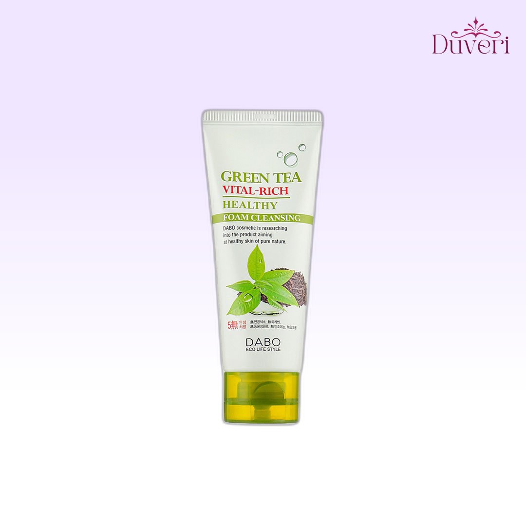 Dabo Green Tea Vital-Rich Healthy Foam Cleanser 100 ml
