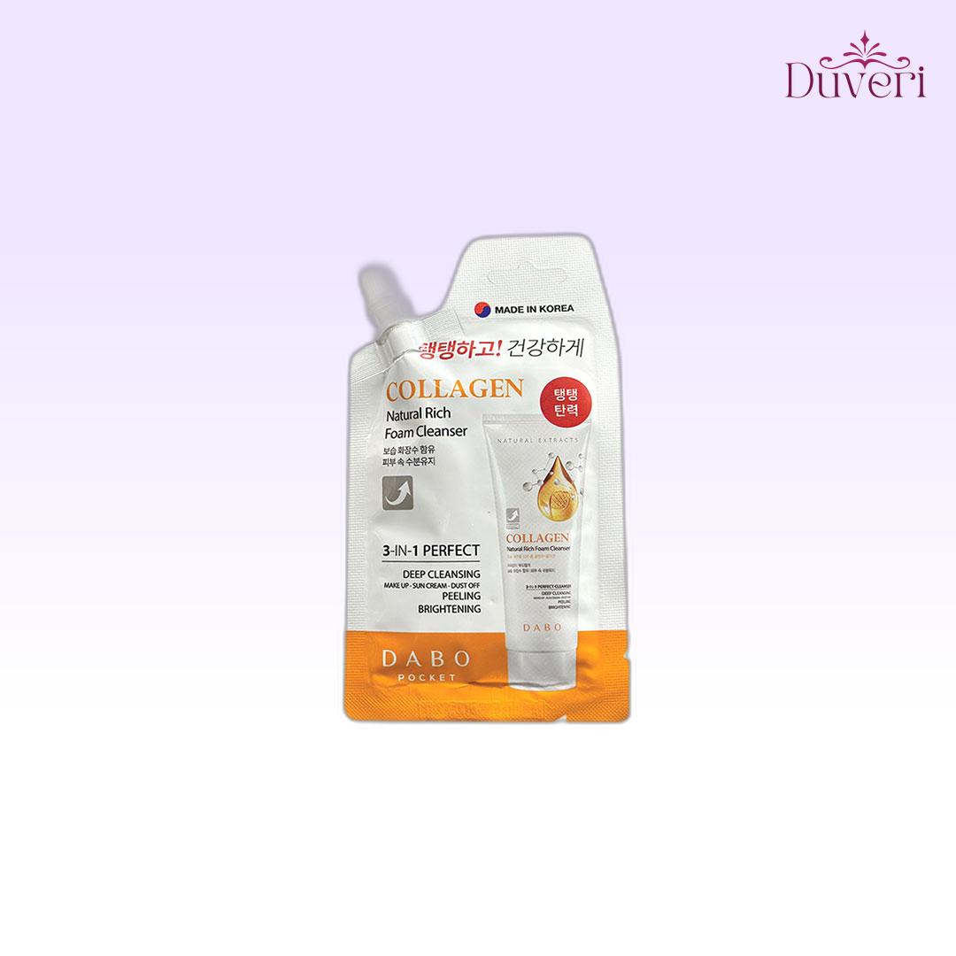 Dabo Natural Rich Foam Cleanser Collagen 20 ml