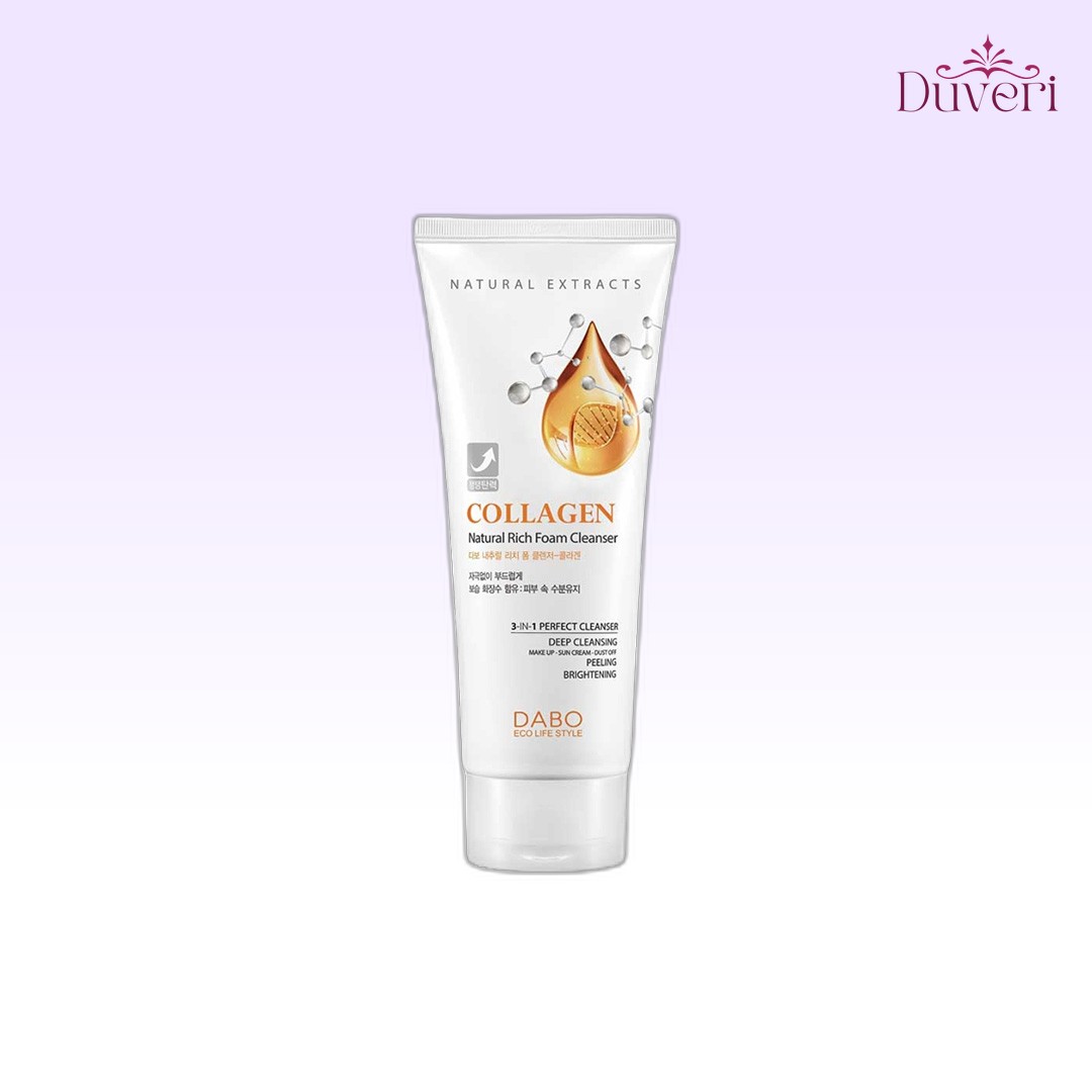 Dabo Natural Rich Foam Cleanser Collagen 180 ml