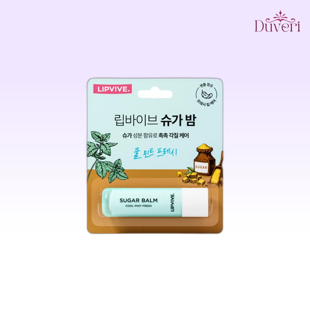 Lipvive Sugar Balm – Cool Mint Fresh 4.8g