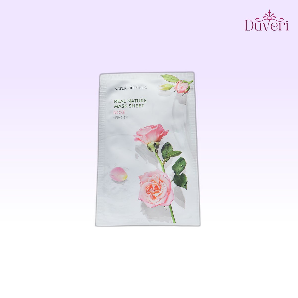 Nature Republic Real Nature Mask Sheet 23 ml – ROSE