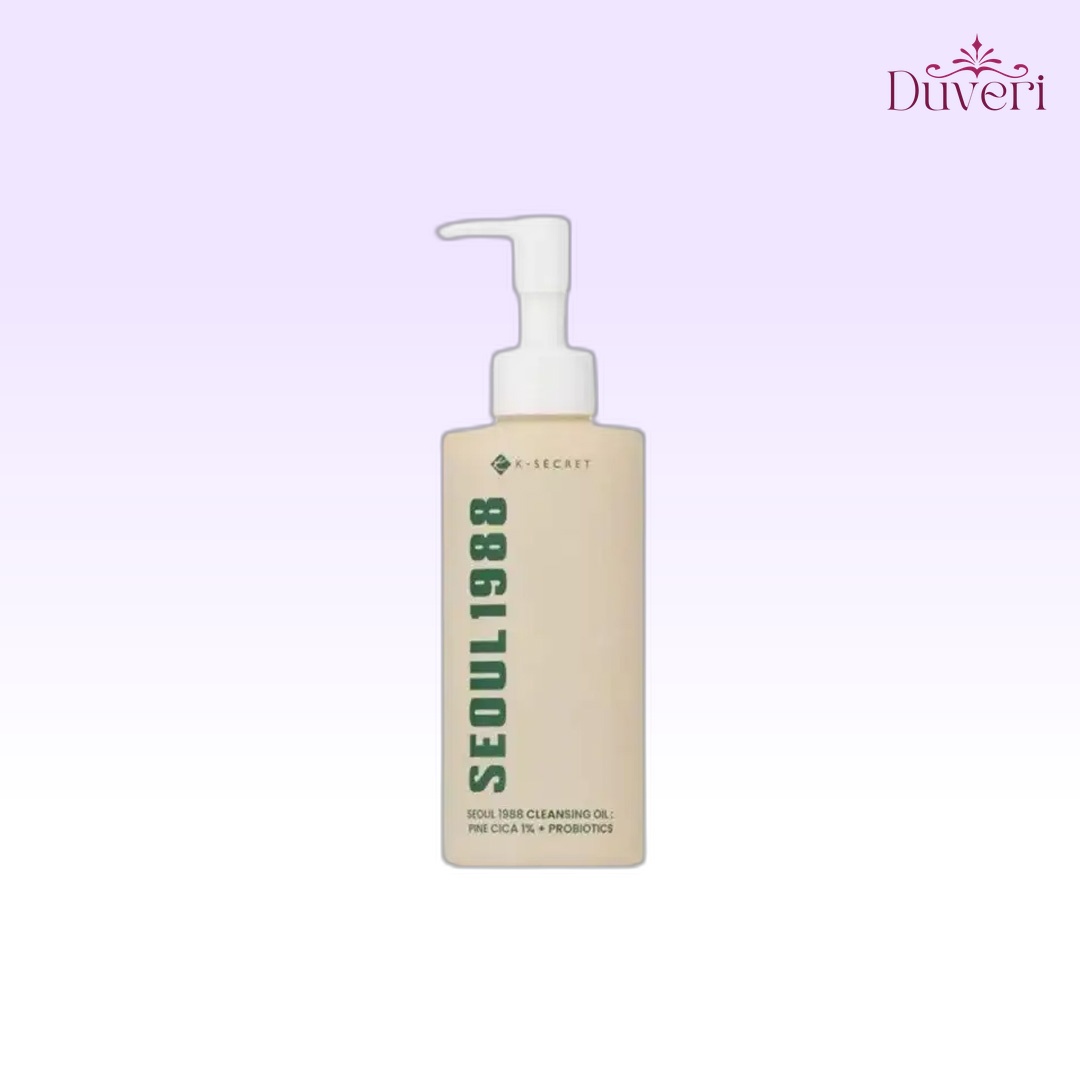 K-Secret Seoul 1988 Cleansing Oil : Pine Cica 1% + Probiotics 200 ml