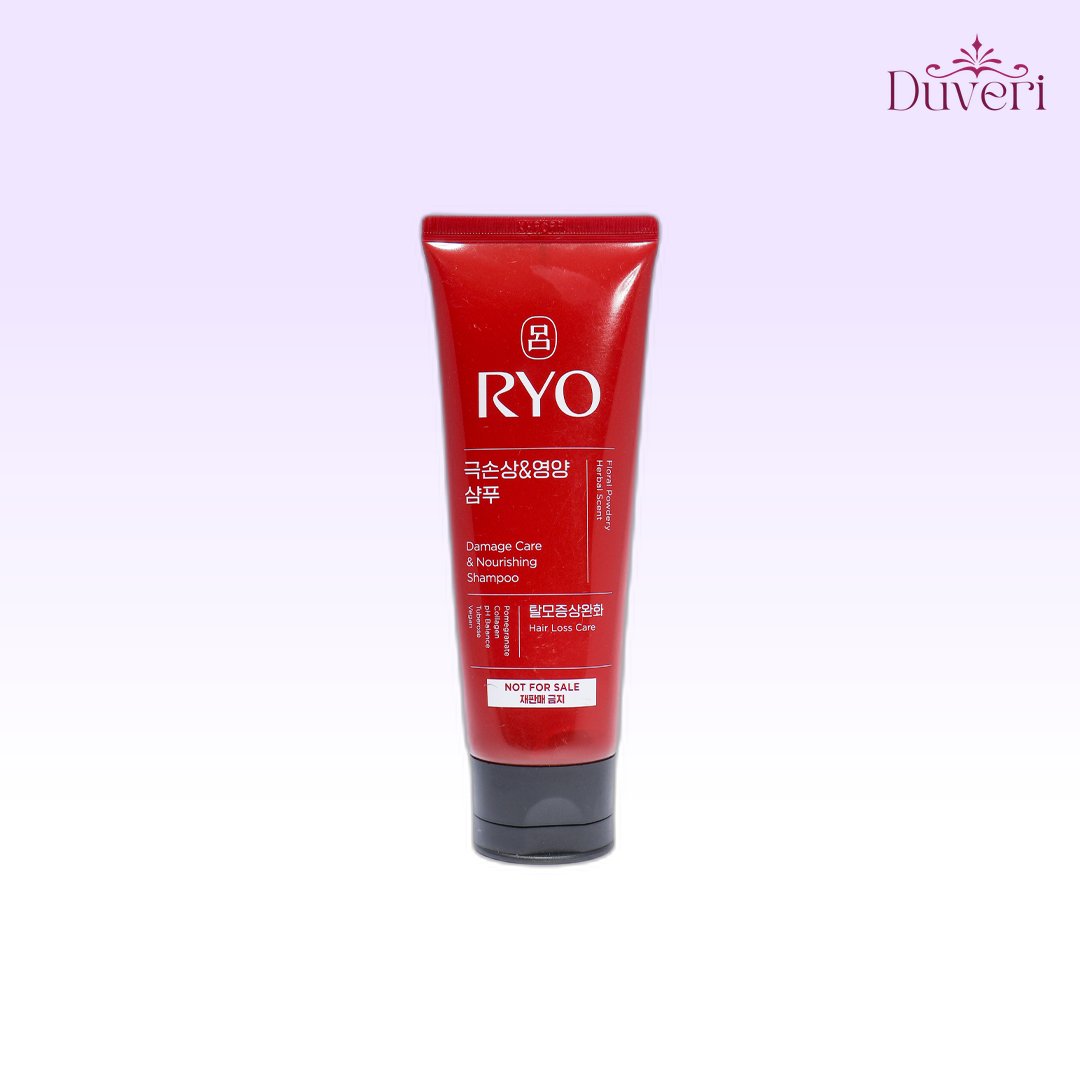 Ryo Damage Care & Nourishing Shampoo – Floral Powdery Herbal Scent 112 ml
