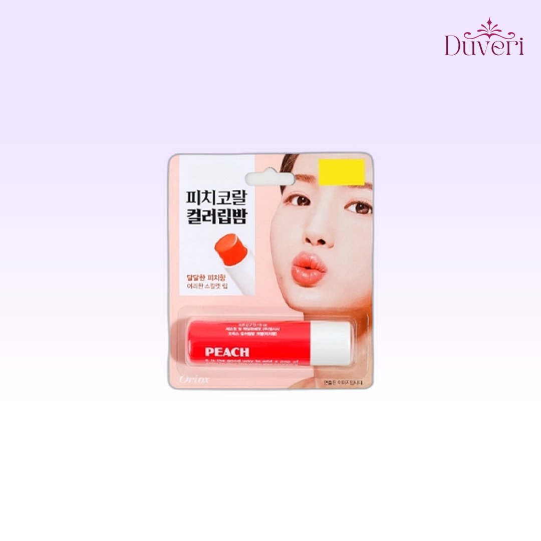 Oriox Color Lip Balm 4.8g -peach