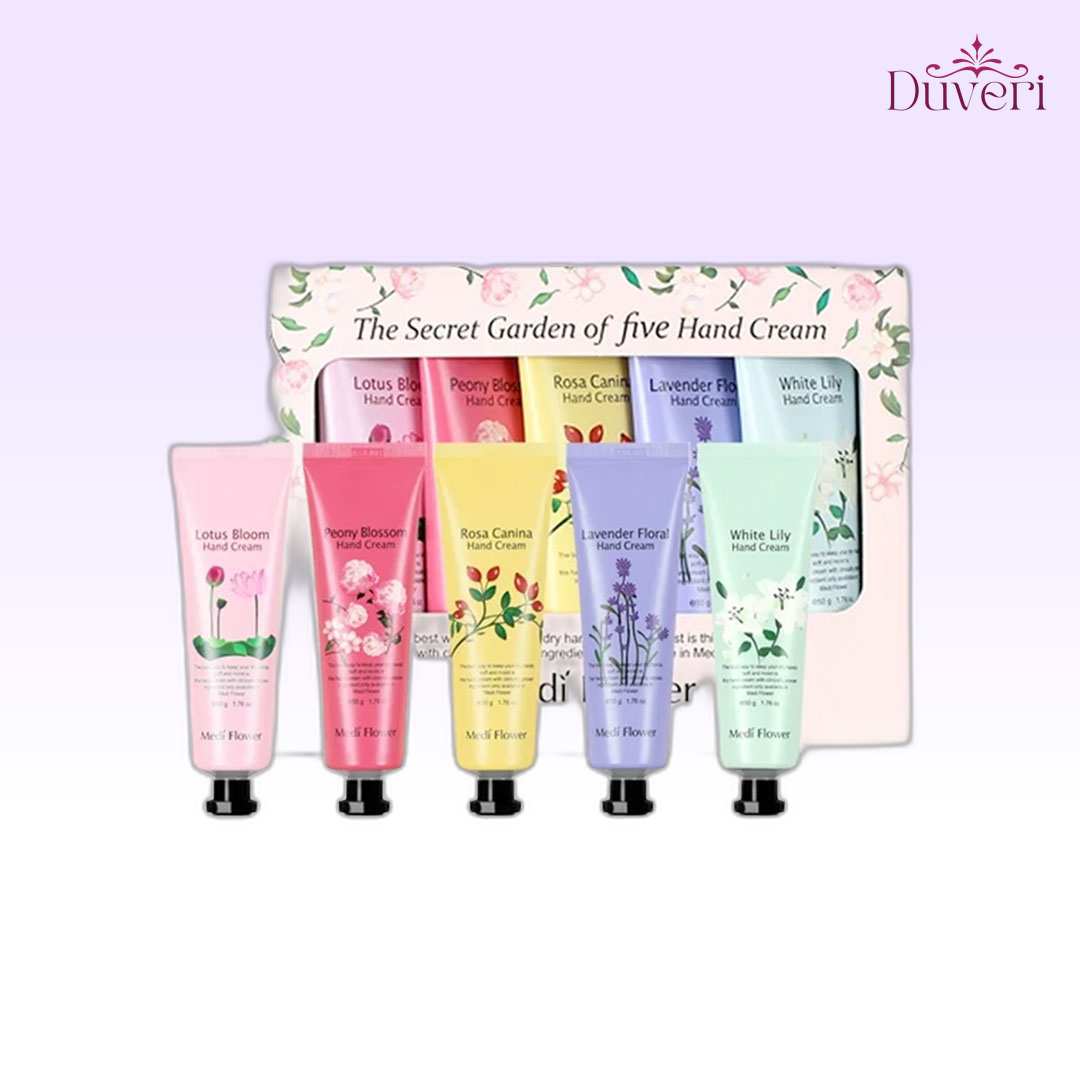 MediFlower The Secret Garden Of Five Hand Cream (5*50g)
