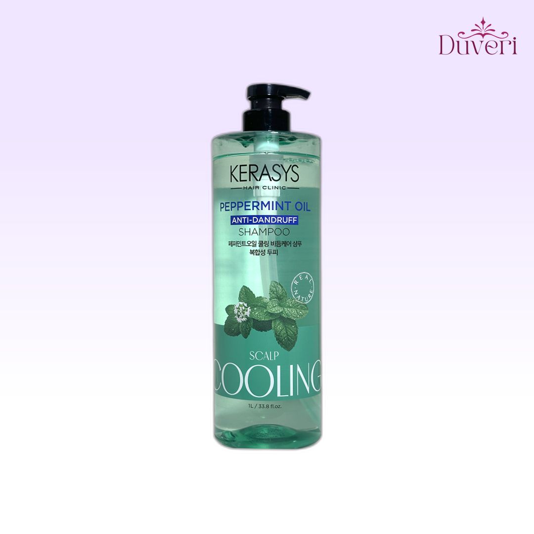 Kerasys Peppermint Oil Scalp Cooling Anti-dandruff Shampoo 1 Liter