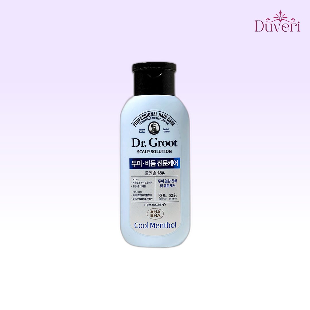 Dr.Groot Scalp Solution Cool Menthol Shampoo 180 ml