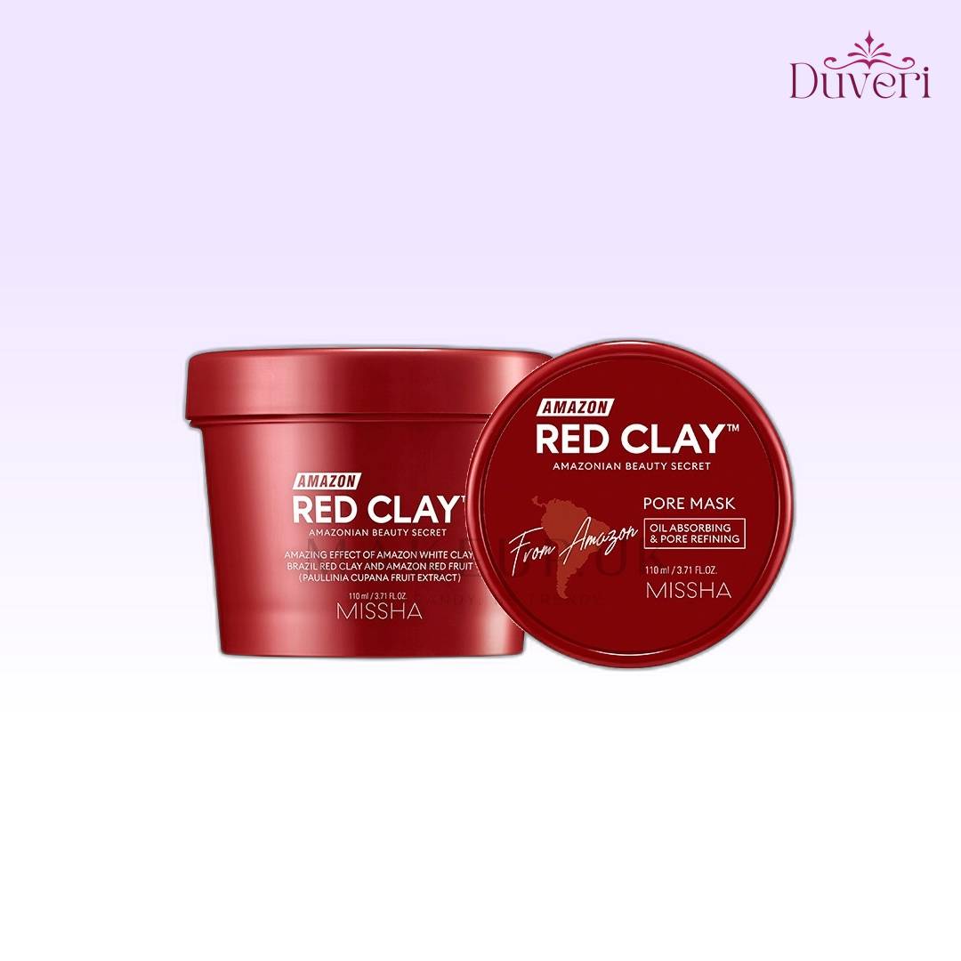 Missha Amazon Red Clay Pore Mask 110 ml