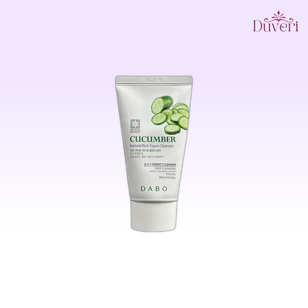Dabo Natural Rich Foam Cleanser Cucumber 60ml
