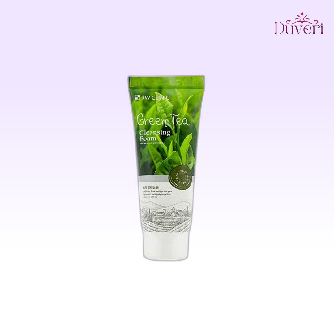 3w Clinic Green Tea Cleansing Foam 100 ml