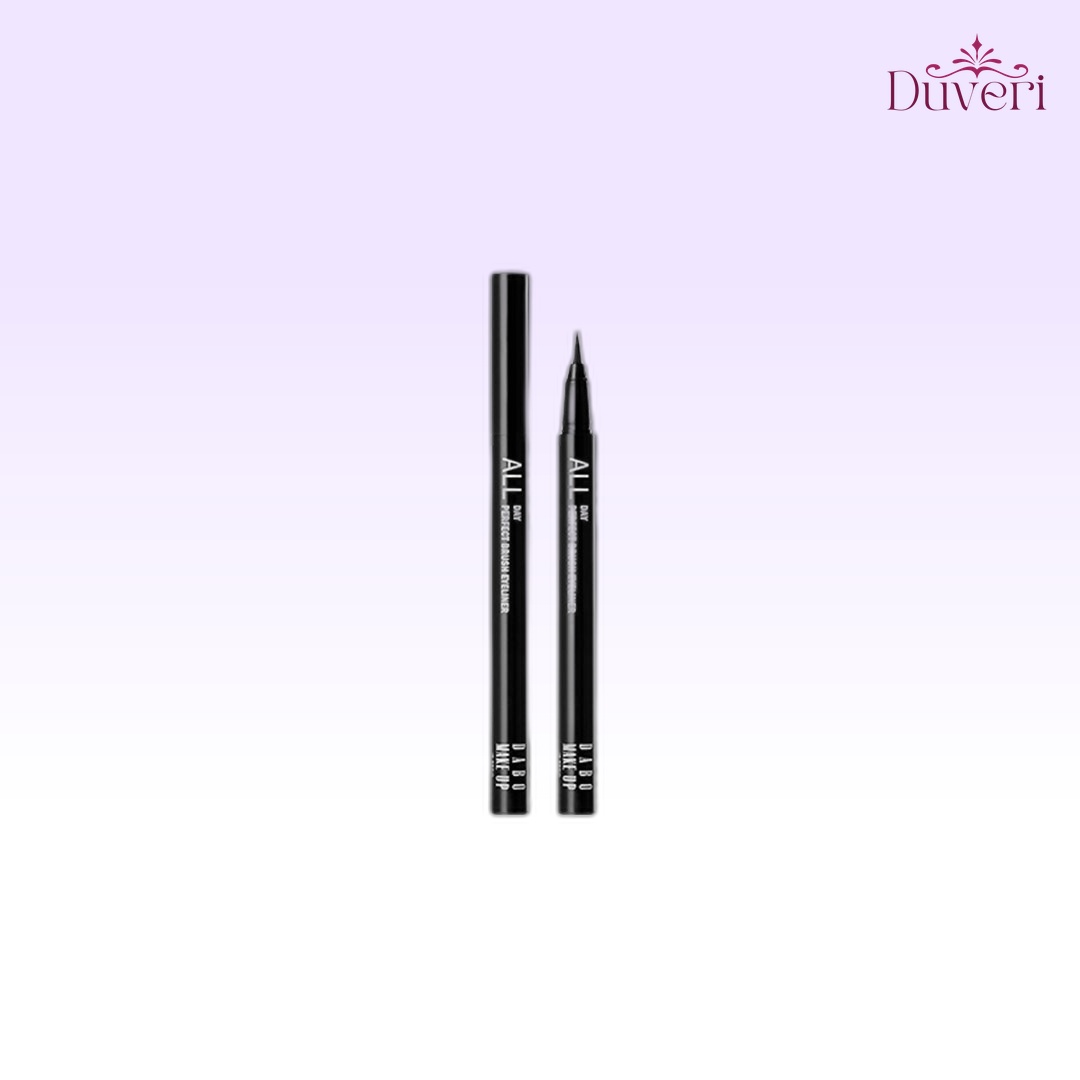 Dabo Make Up All Day perfect Brush Eyeliner 01 Deep Black