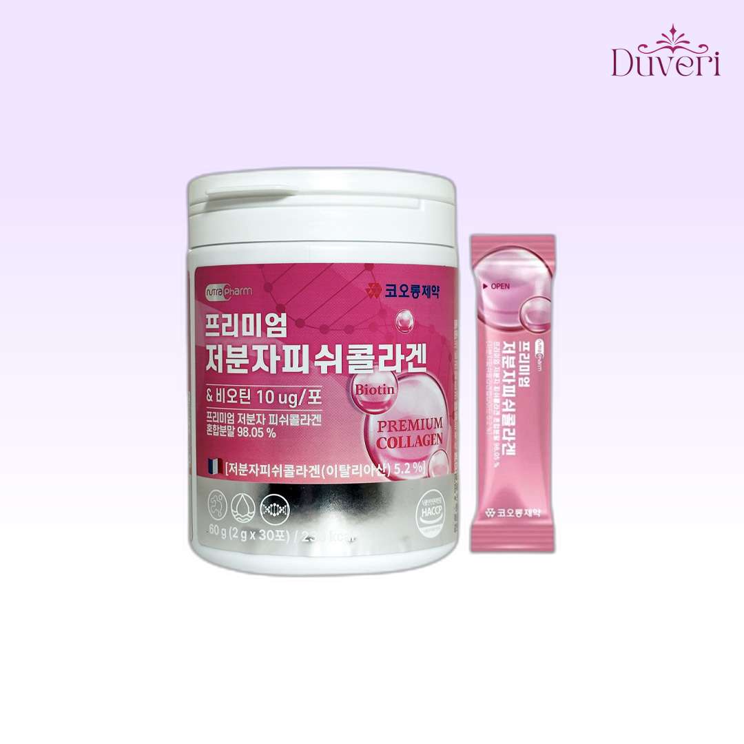 kolon Pharmaceutical Premium Low Molecular Fish Collagen 60 g ( 2g x 30 Packets )