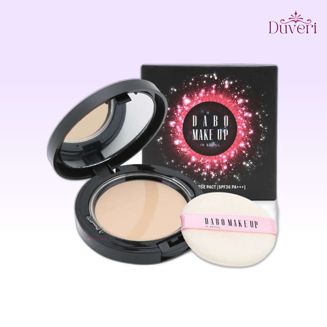 Dabo Make Up No Sebum Rose Pact SPF36 PA+++ 21 Light