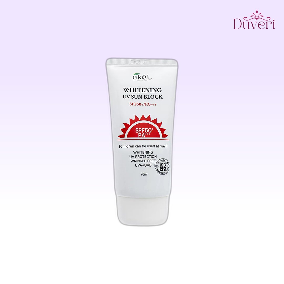 Ekel Whitening UV Sun Block SPF 50+/PA+++ 70 ml