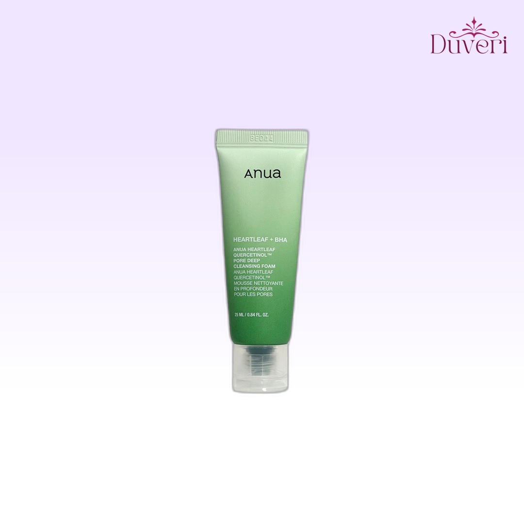 Anua Heartleaf Quercetinol Pore Deep Cleansing Foam – 25 ml