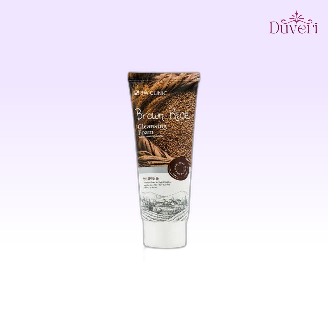 3w Clinic Brown Rice Cleansing Foam 100 ml