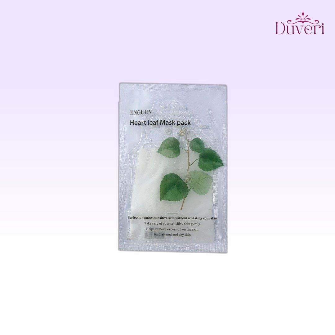 Enguun Mask Pack -Sheet Mask – HEART LEAF