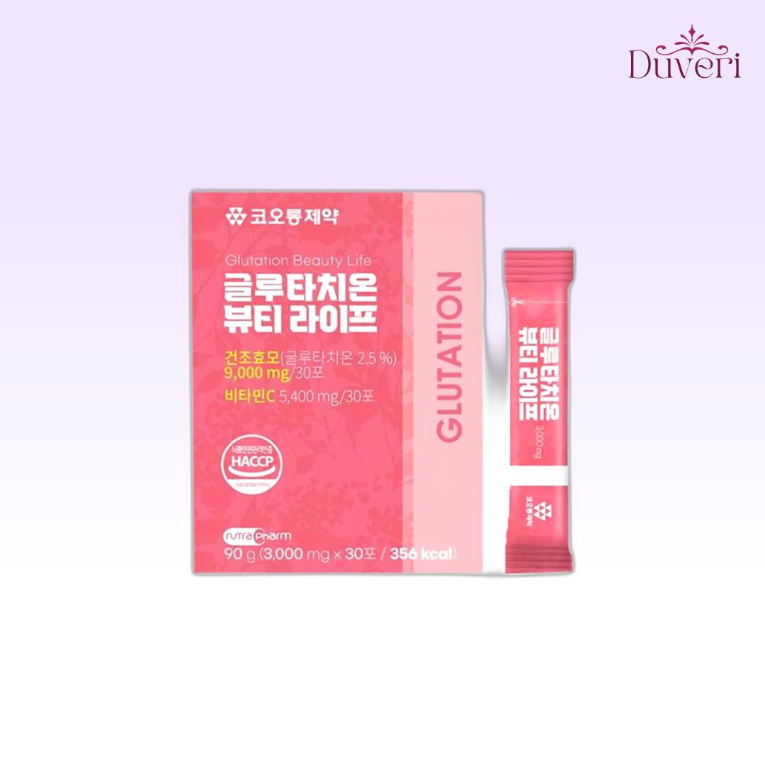 kolon Pharmaceutical Glutation Beauty Life 90g ( 3000 mg x 30 Packets )