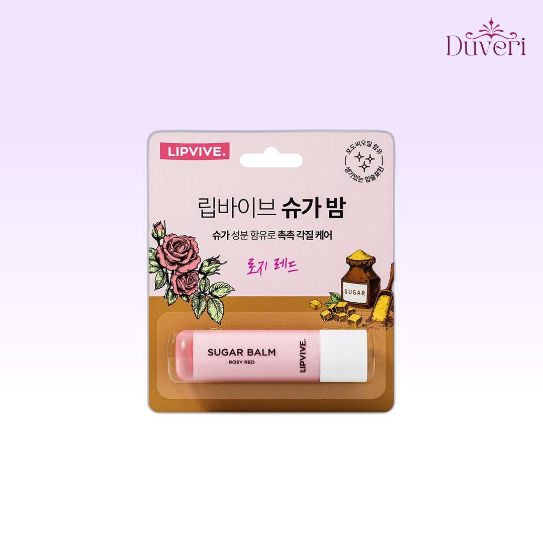Lipvive Sugar Balm – Rosy Red 4.8 g