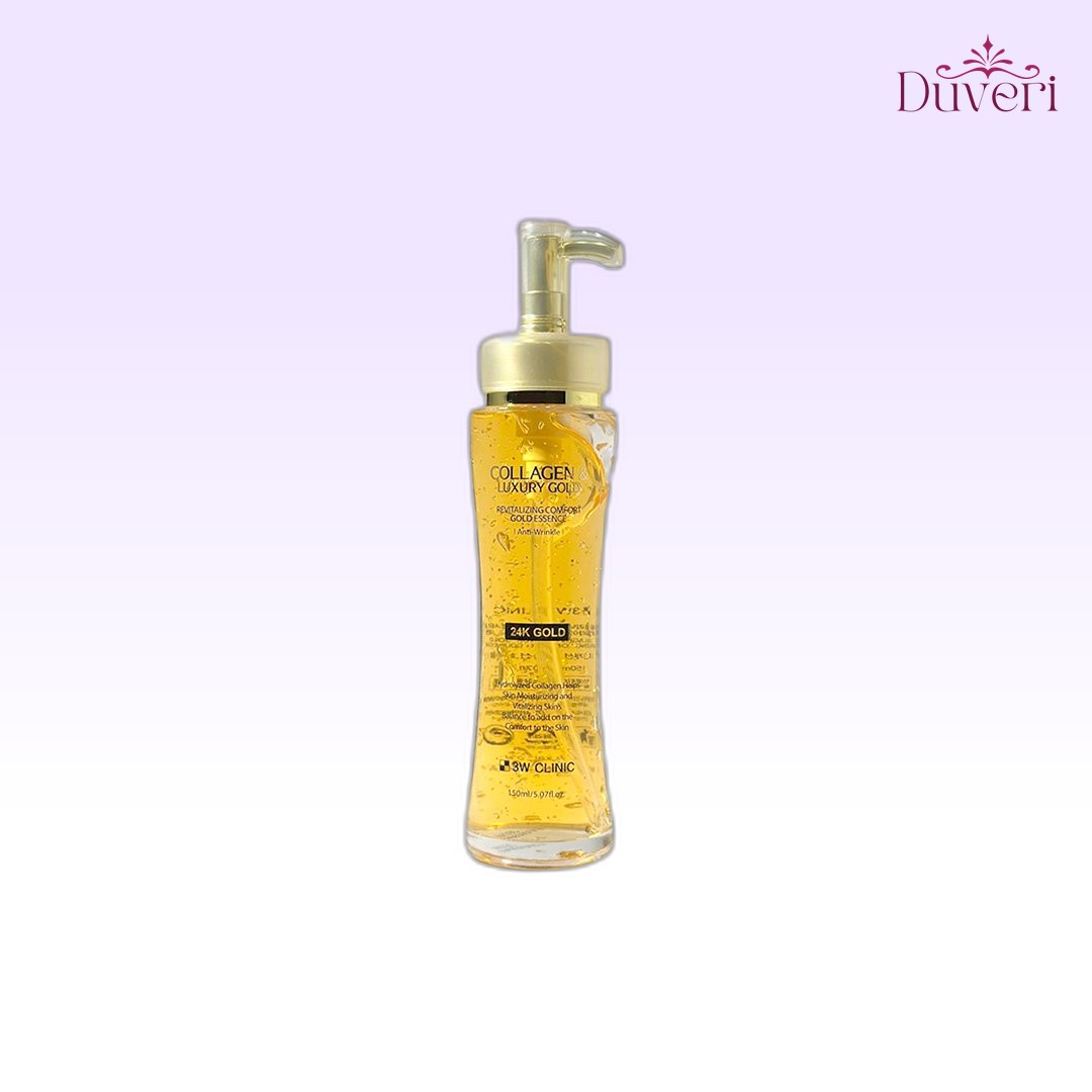 3w Clinic Collagen & Luxury Goad Revitalizing Comfort Gold Essence 150 ml