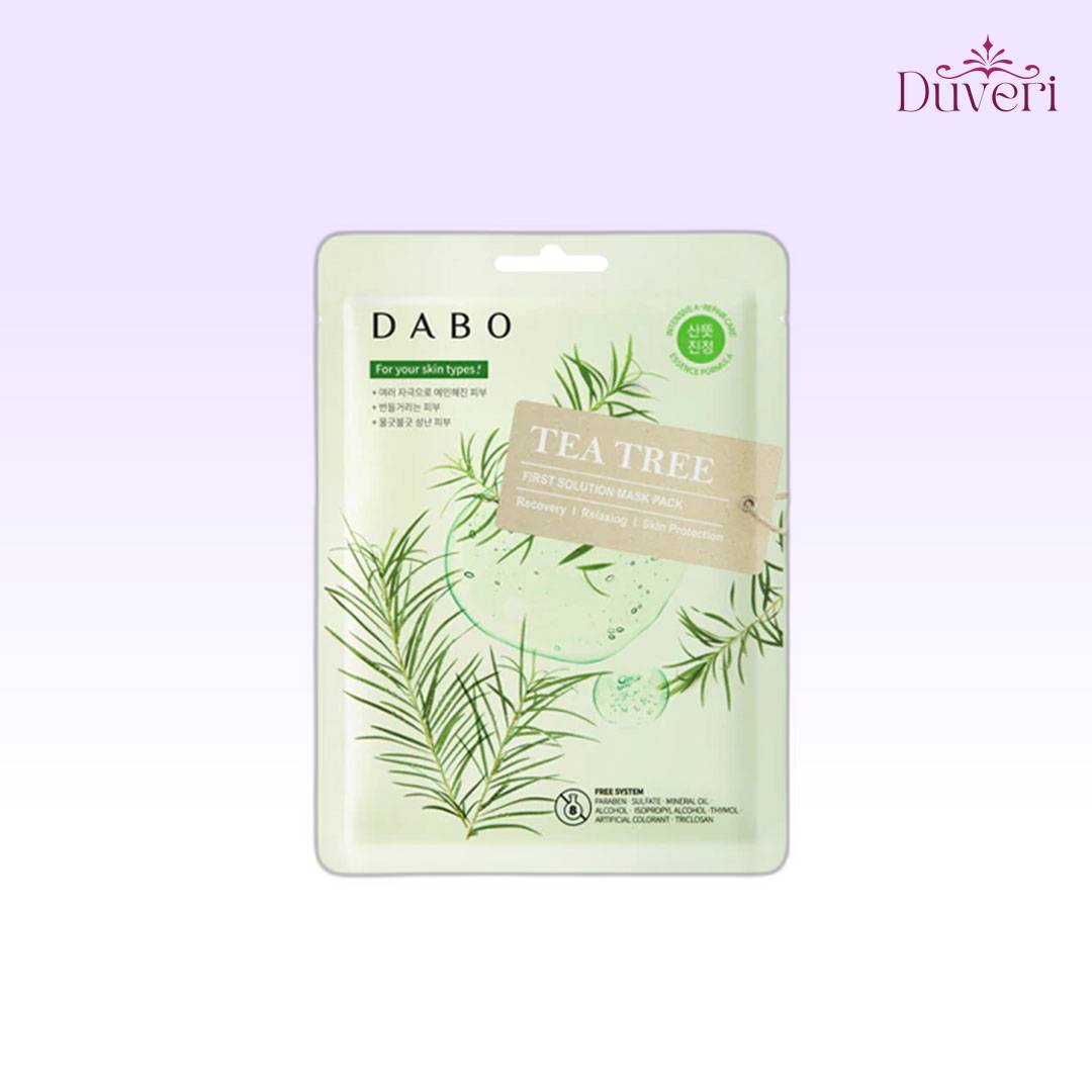 Dabo First Solution Mask Pack (Sheet Mask) – TEA TREE