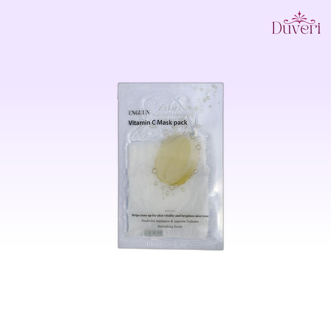 Enguun Mask Pack -Sheet Mask – VITAMIN C
