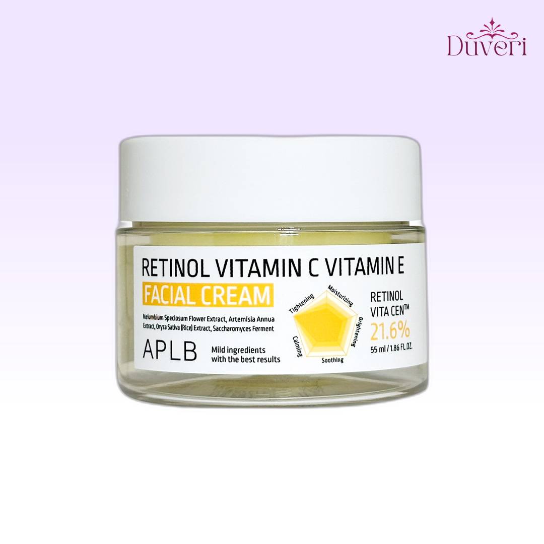 Aplb Retinol Vitamin C Vitamin E Facial Cream 55 ml